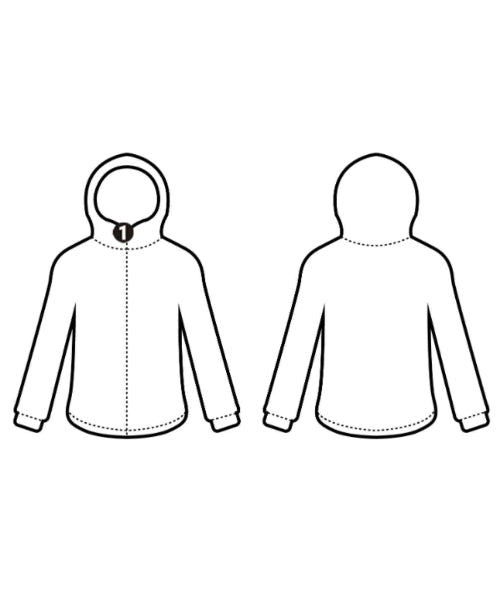UNUSED เสื้อฮู้ด