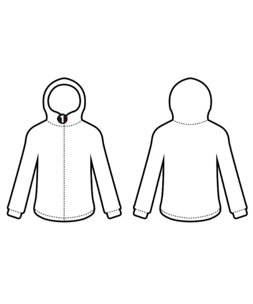 UNUSED เสื้อฮู้ด