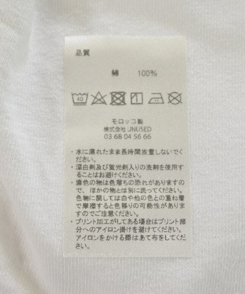 UNUSED เสื้อยืด/เสื้อท็อปส์