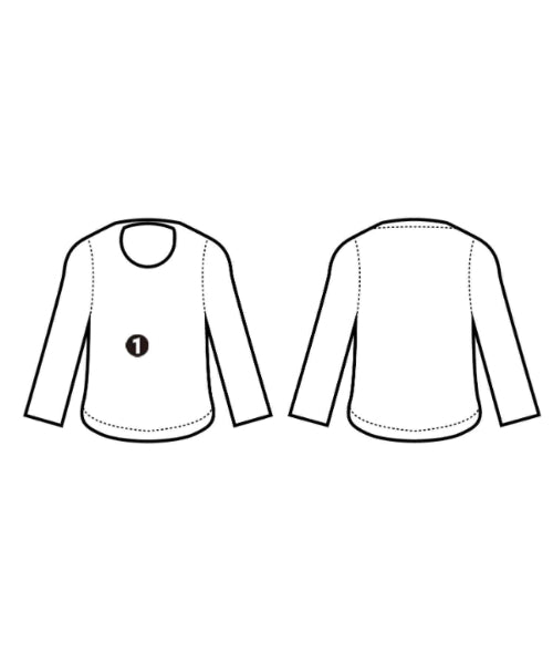 UNUSED เสื้อยืด/เสื้อท็อปส์