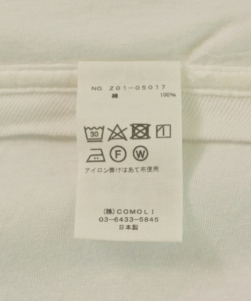 COMOLI เสื้อยืด/เสื้อท็อปส์