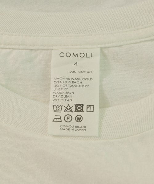 COMOLI เสื้อยืด/เสื้อท็อปส์