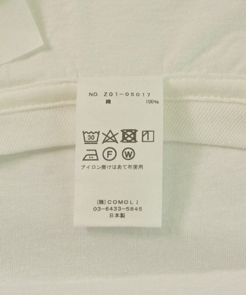 COMOLI เสื้อยืด/เสื้อท็อปส์