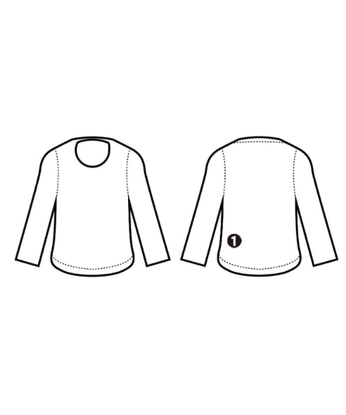 COMOLI เสื้อยืด/เสื้อท็อปส์