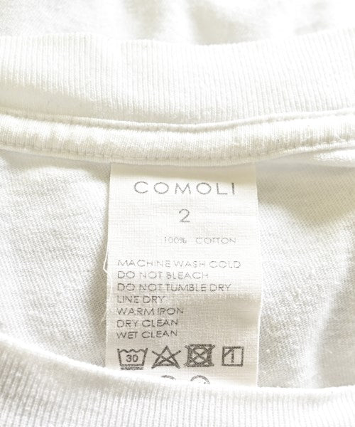 COMOLI เสื้อยืด/เสื้อท็อปส์