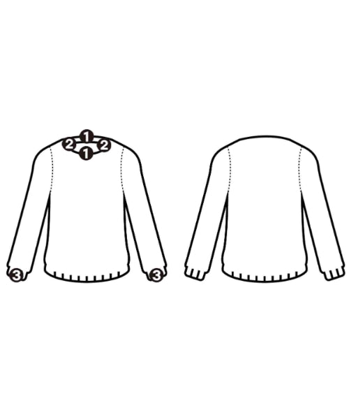 COMOLI เสื้อกันหนาว