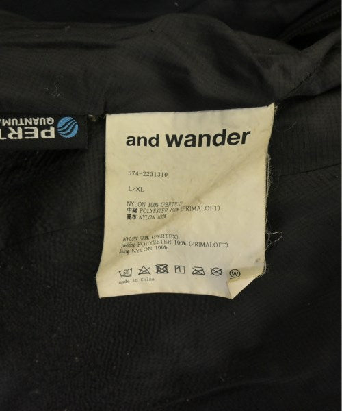 and wander แจ็คเก็ตดาวน์/เสื้อกั๊ก