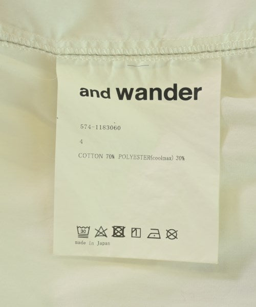 and wander เสื้อลำลอง