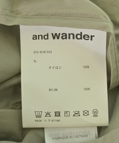 and wander แจ็คเก็ตเบลาส์ อื่น