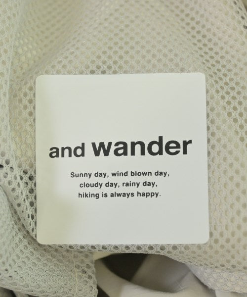 and wander กางเกงมีกระเป๋าข้างกางเกง2-4 กระเป๋า