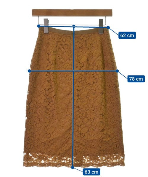 closet story UNITED ARROWS กระโปรงยาวถึงเข่า