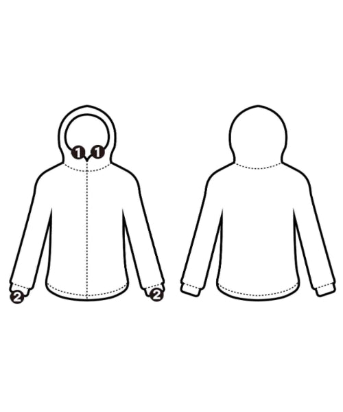 muta เสื้อฮู้ด