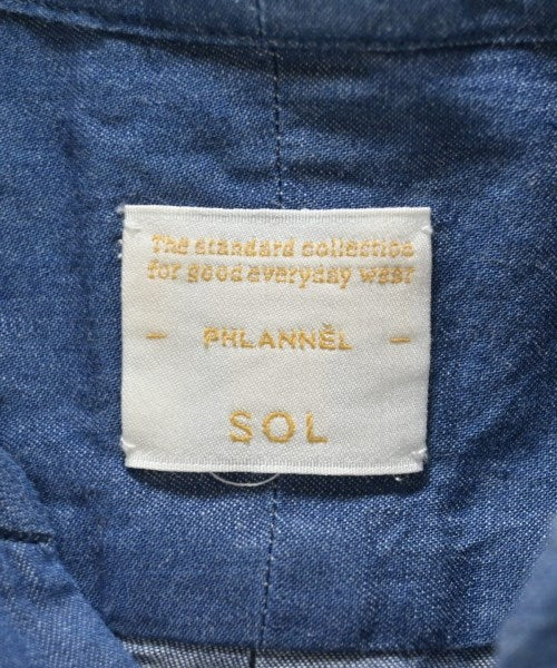 Phlannel เดรสที่เป็นเสื้อเชิ้ตตัวยาว