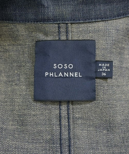 SOSO Phlannel แจ็คเก็ตทำงาน