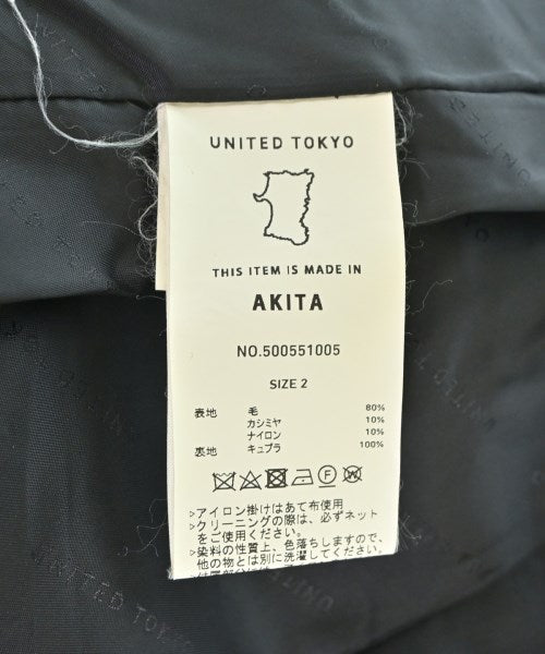 UNITED TOKYO เสื้อโค้ทเชสเตอร์ฟิลด์