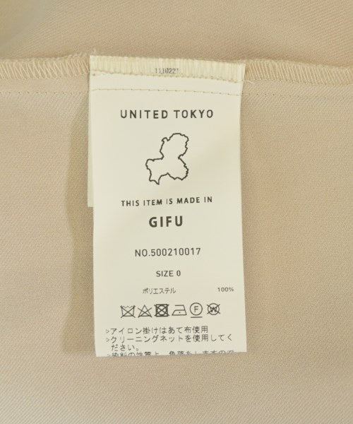 UNITED TOKYO เดรสที่เป็นเสื้อเชิ้ตตัวยาว