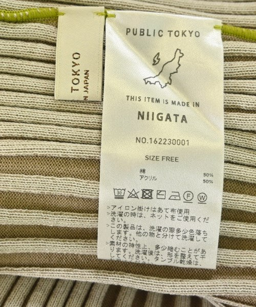 PUBLIC TOKYO เสื้อกันหนาว