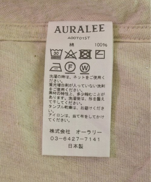 AURALEE เสื้อยืด/เสื้อท็อปส์