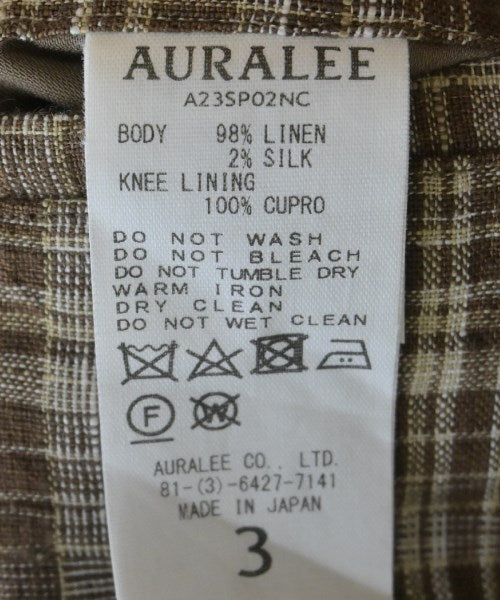 AURALEE กางเกง อื่น