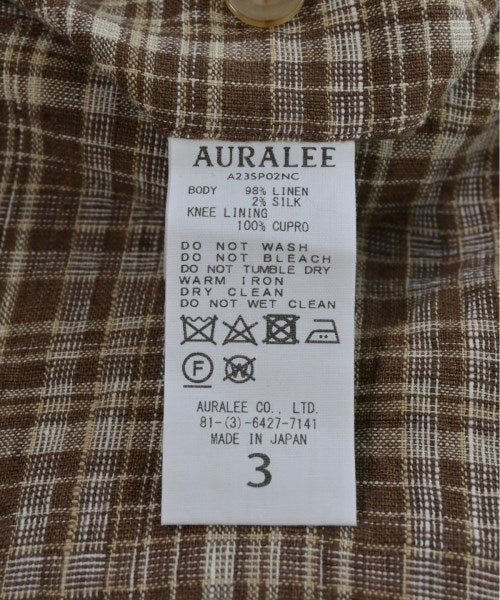 AURALEE กางเกง อื่น