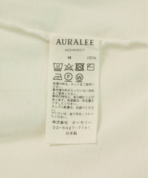 AURALEE เสื้อยืด/เสื้อท็อปส์
