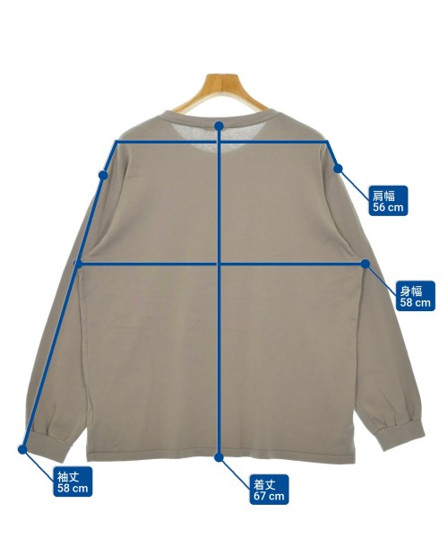 AURALEE เสื้อยืด/เสื้อท็อปส์