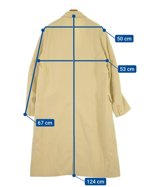 AURALEE เสื้อโค้ทเชสเตอร์ฟิลด์