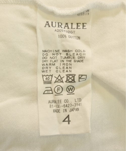 AURALEE เสื้อยืด/เสื้อท็อปส์