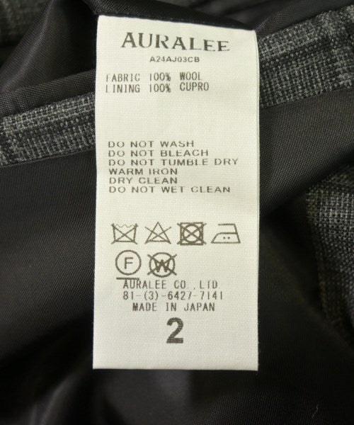 AURALEE แจ็คเก็ตลำลอง