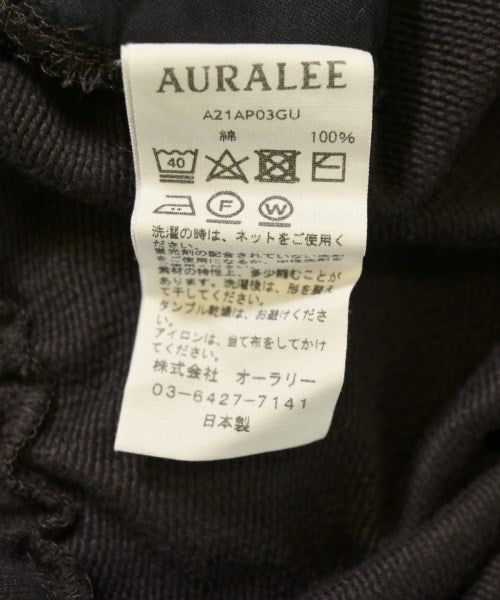 AURALEE กางเกงวอร์ม
