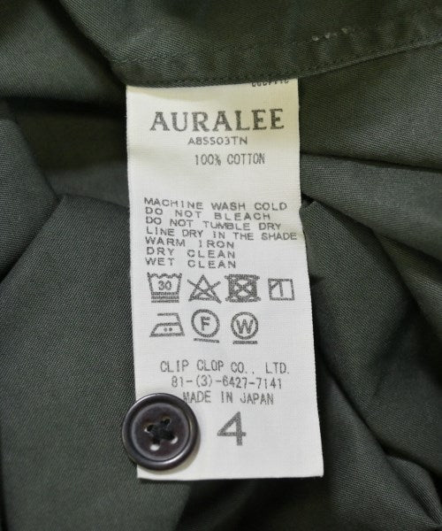 AURALEE เสื้อลำลอง