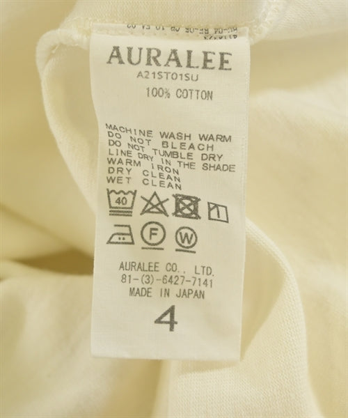 AURALEE เสื้อยืด/เสื้อท็อปส์