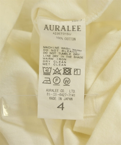 AURALEE เสื้อยืด/เสื้อท็อปส์