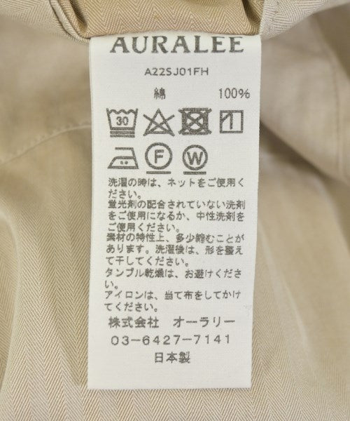 AURALEE แจ็คเก็ตลำลอง