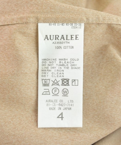 AURALEE เสื้อลำลอง
