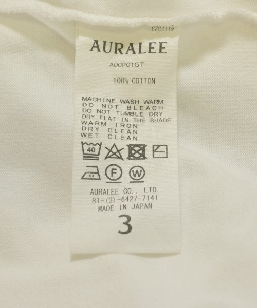 AURALEE เสื้อยืด/เสื้อท็อปส์