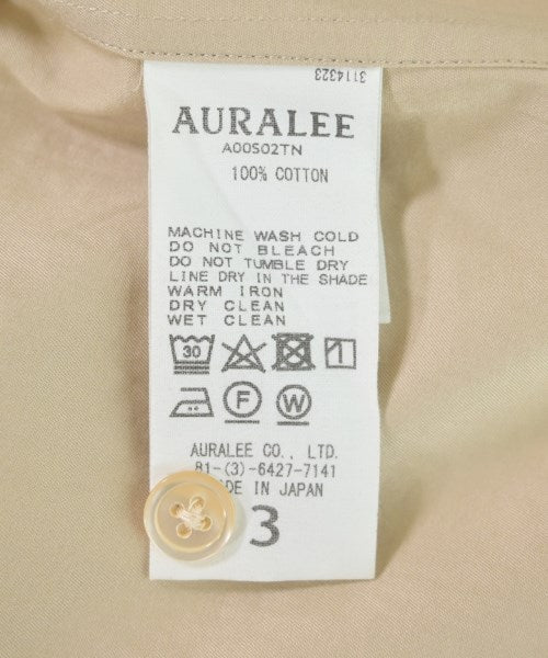 AURALEE เสื้อลำลอง