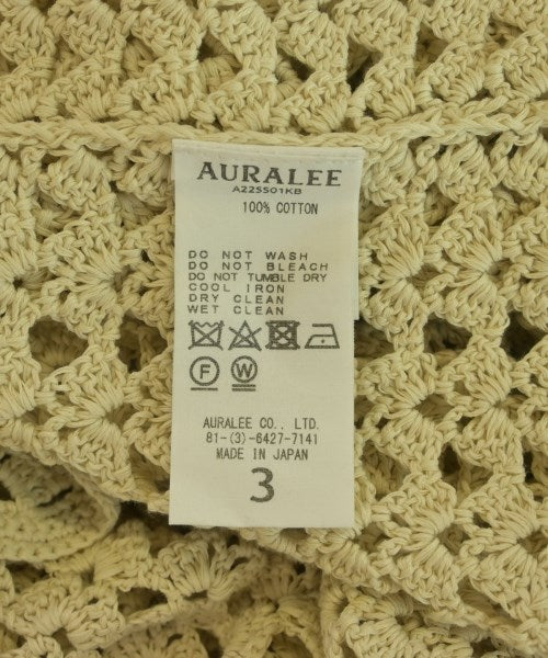 AURALEE เสื้อลำลอง