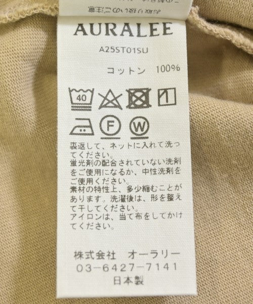 AURALEE เสื้อยืด/เสื้อท็อปส์