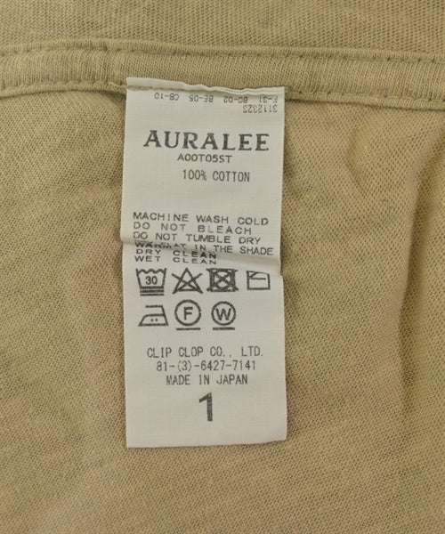 AURALEE เสื้อยืด/เสื้อท็อปส์