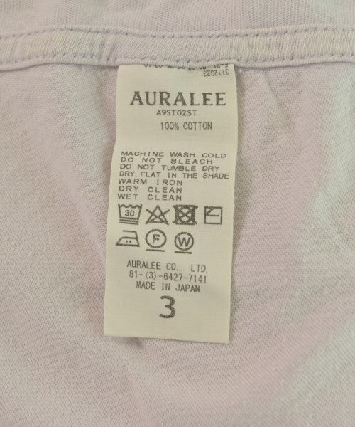 AURALEE เสื้อยืด/เสื้อท็อปส์