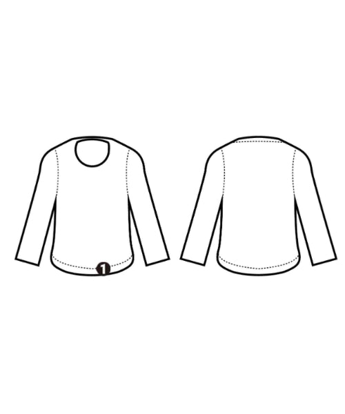 AURALEE เสื้อยืด/เสื้อท็อปส์