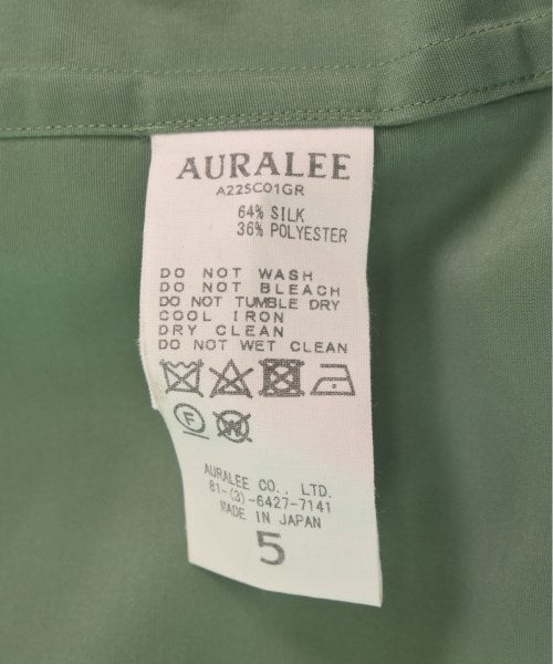 AURALEE เสื้อคลุมคอปก Soutien