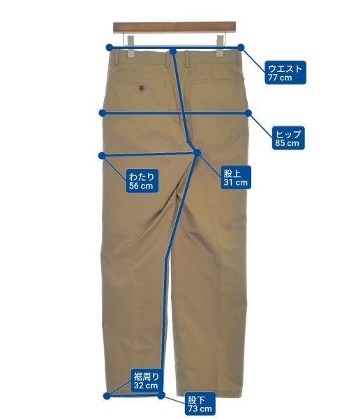 AURALEE กางเกงขายาว