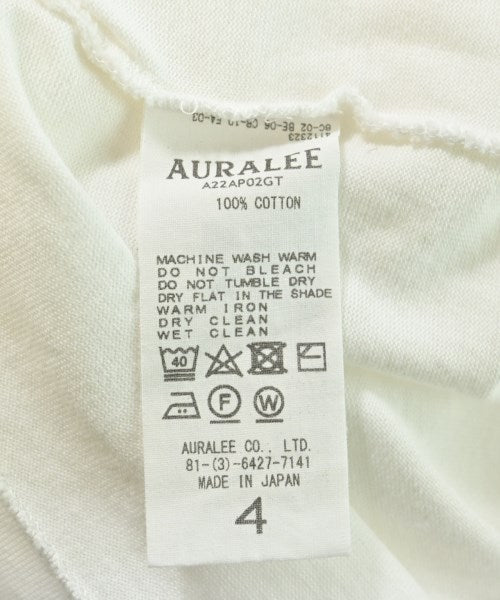 AURALEE เสื้อยืด/เสื้อท็อปส์