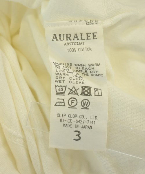 AURALEE เสื้อยืด/เสื้อท็อปส์