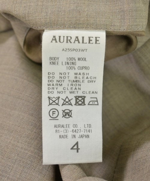 AURALEE กางเกงขายาว