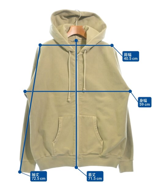 AURALEE เสื้อฮู้ด