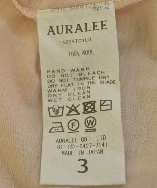 AURALEE เสื้อยืด/เสื้อท็อปส์