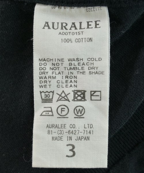 AURALEE เสื้อยืด/เสื้อท็อปส์
